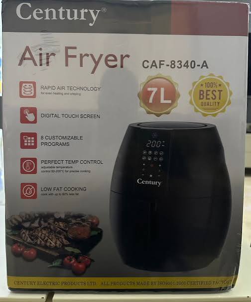 CENTURY AIR FRYER 7L